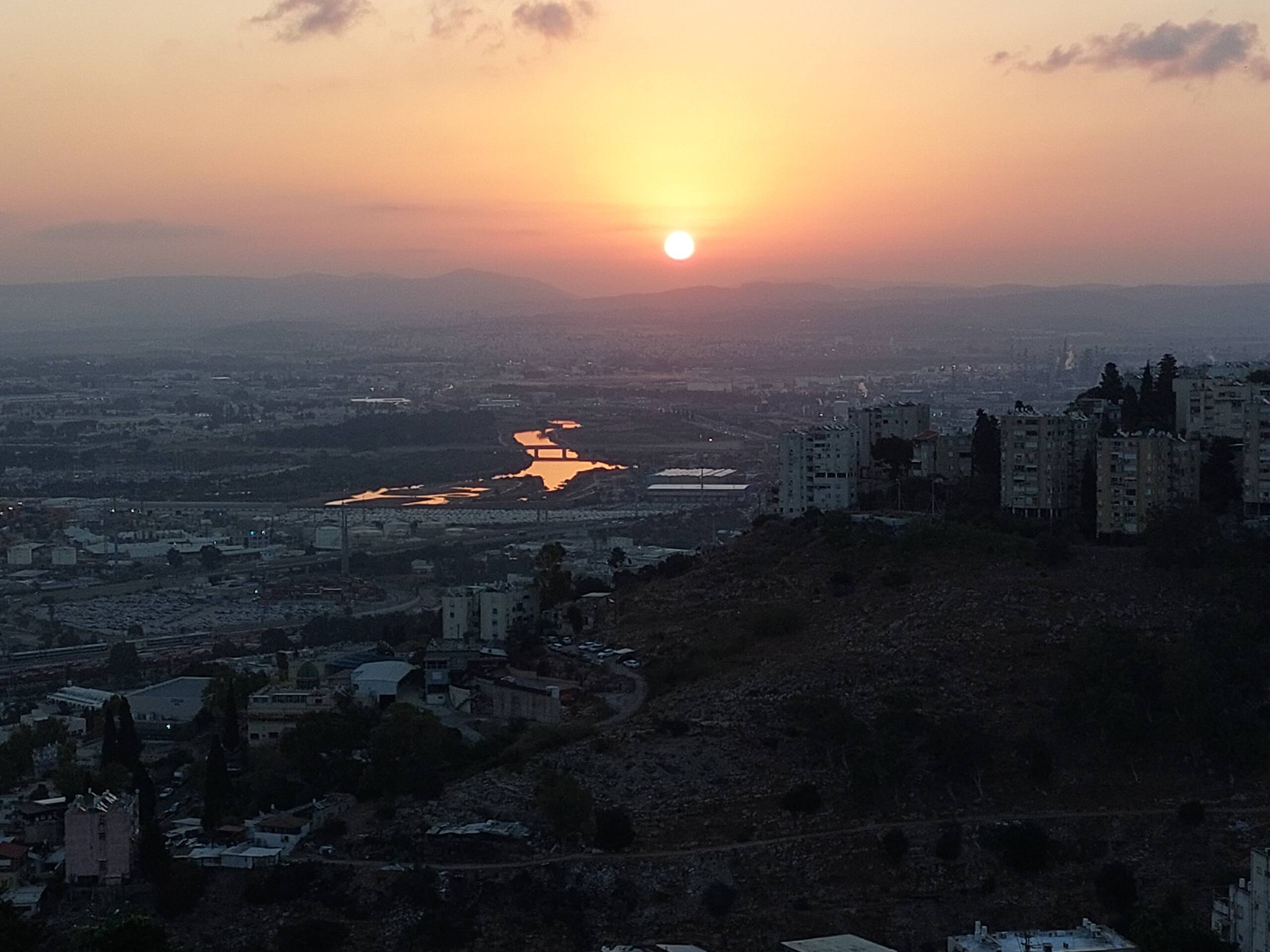 Sunrise Over Haifa