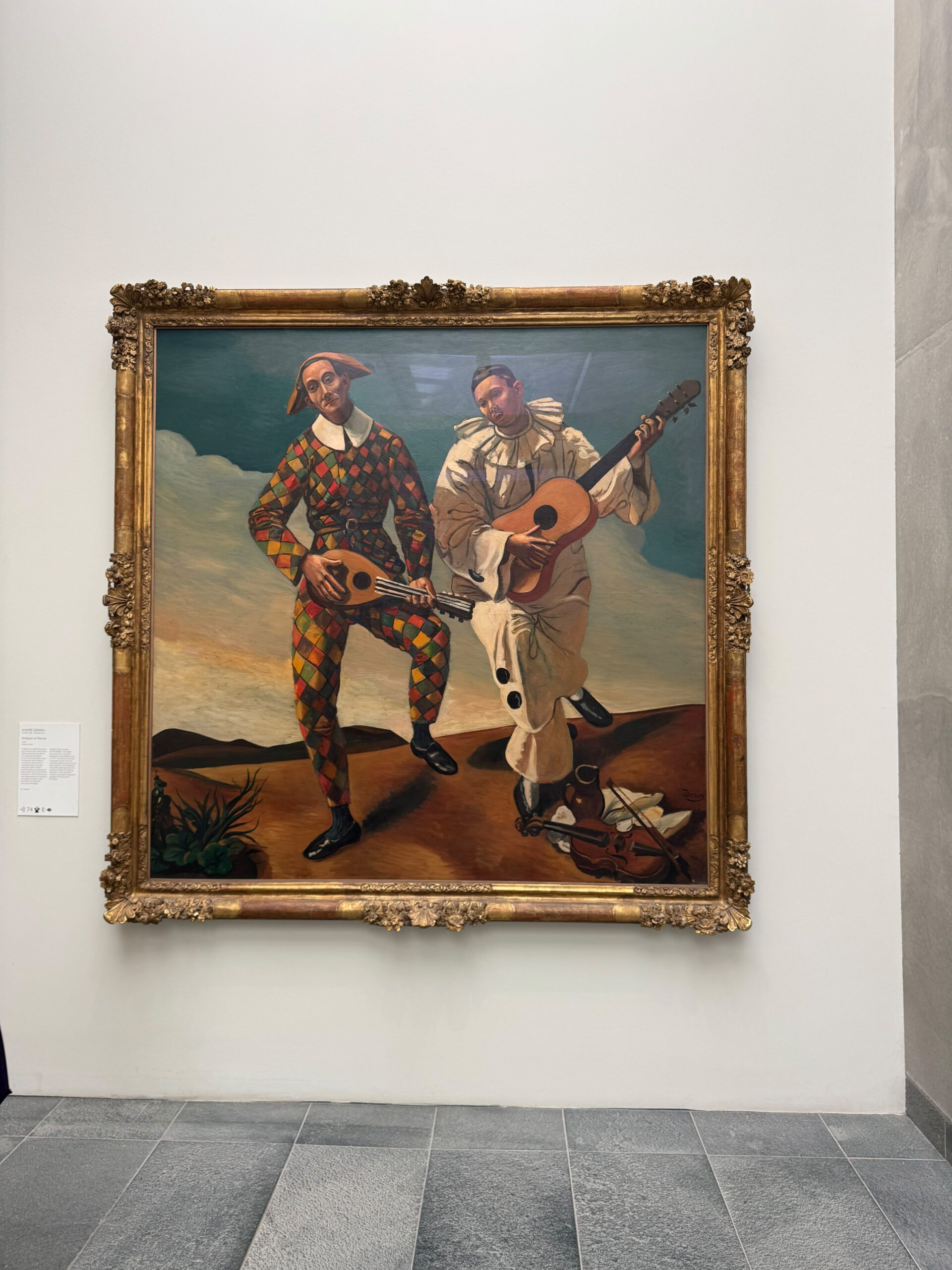 André Derain, Arlequin et Pierrot, vers 1924